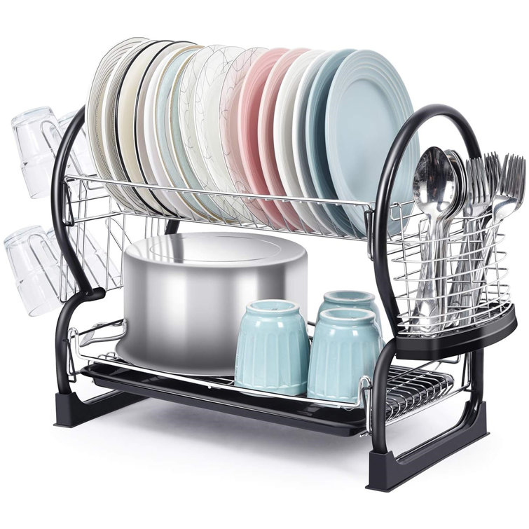 Stainless Steel 2 Tier Dish Rack